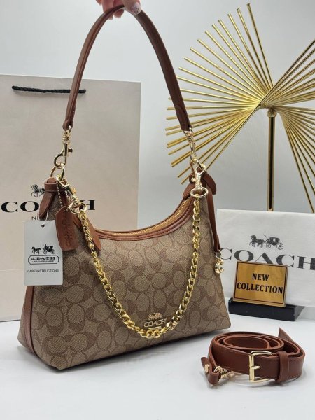 شنطة COACH Juliet – بيج وبني